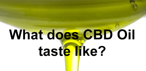 What Does Cbd Oil Taste Like